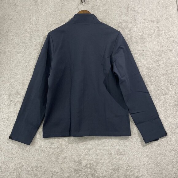 NEW 32 Degrees Heat Men's M Regular Fit Stand Collar Full Zip Jacket, Blue - Picture 3 of 9